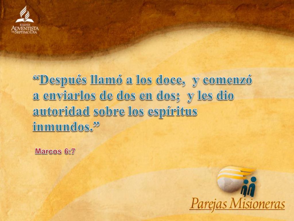Después llamó a los doce, y comenzó a enviarlos de dos en dos; y les dio autoridad sobre los espíritus inmundos.