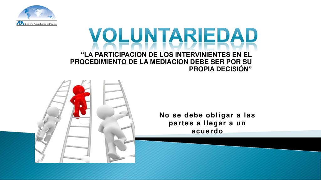 No se debe obligar a las partes a llegar a un acuerdo