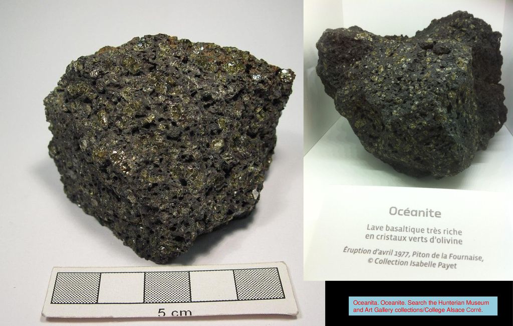 Oceanita. Oceanite. Search the Hunterian Museum and Art Gallery collections/College Alsace Corré.