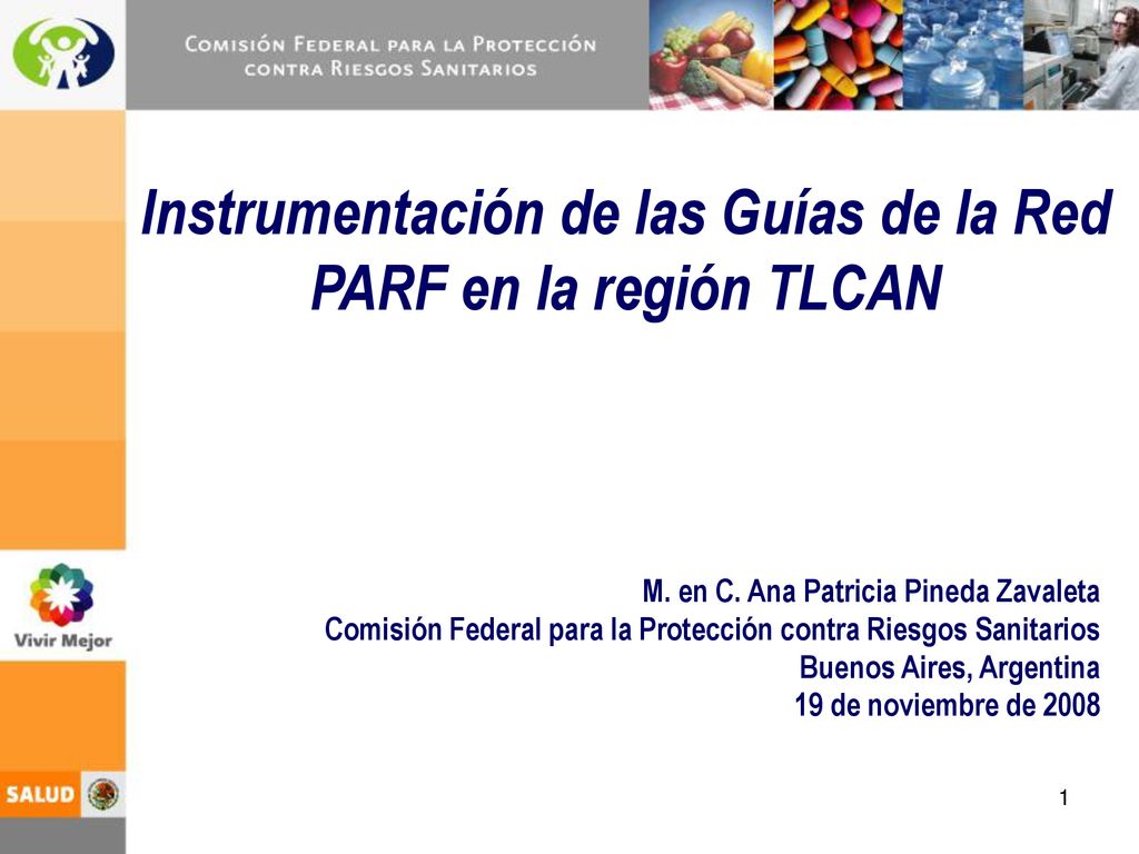 Instrumentación de las Guías de la Red PARF en la región TLCAN