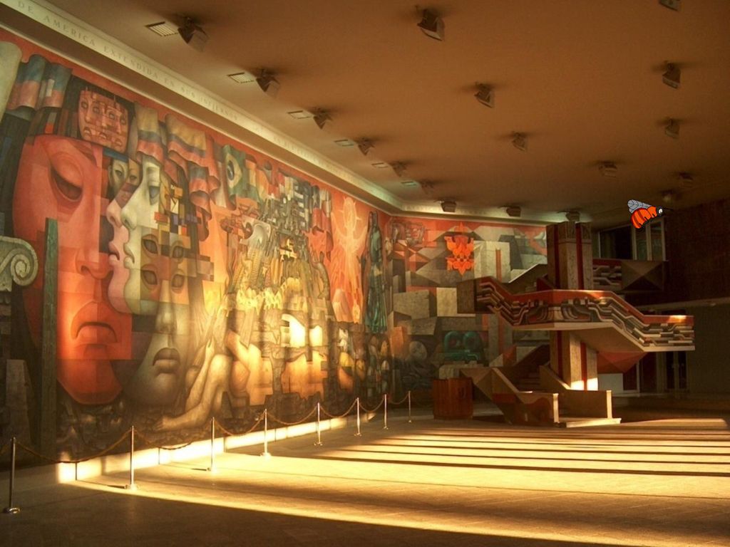 1 También pueden ser algunos murales que encontramos el lugares públicos.