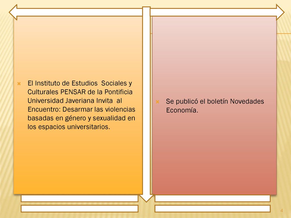 El Instituto de Estudios Sociales y Culturales PENSAR de la Pontificia Universidad Javeriana Invita al Encuentro: Desarmar las violencias basadas en género y sexualidad en los espacios universitarios.