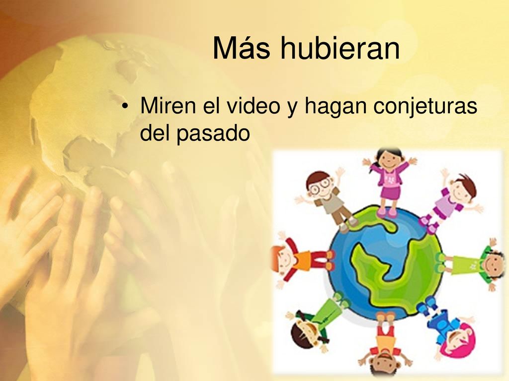 Más hubieran Miren el video y hagan conjeturas del pasado
