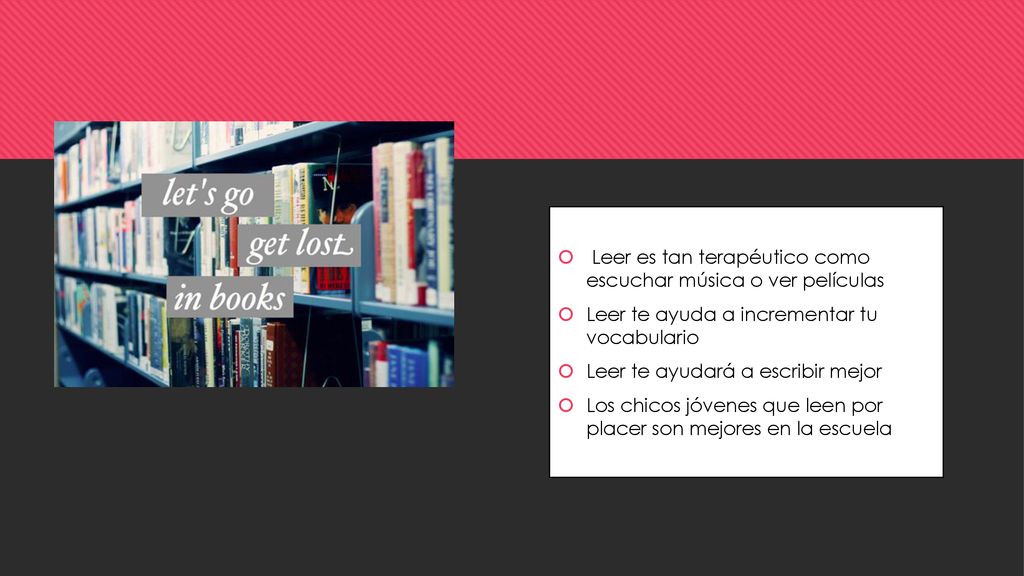 Leer es tan terapéutico como escuchar música o ver películas