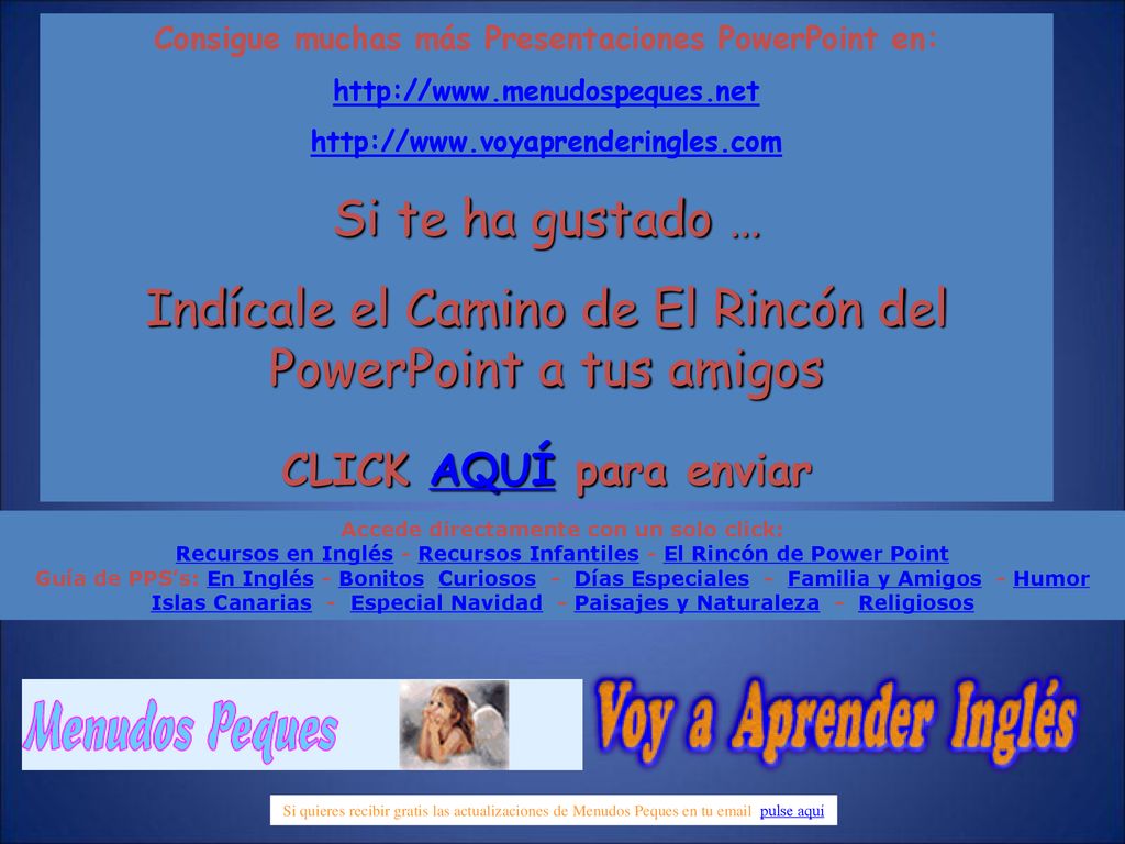 Indícale el Camino de El Rincón del PowerPoint a tus amigos