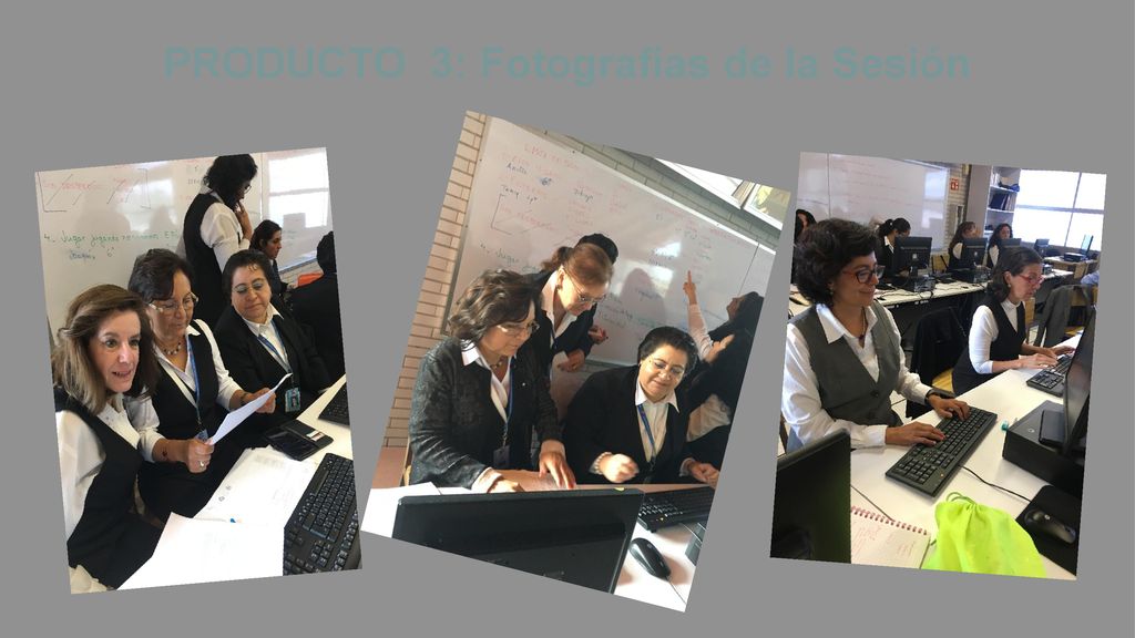 PRODUCTO 3: Fotografías de la Sesión