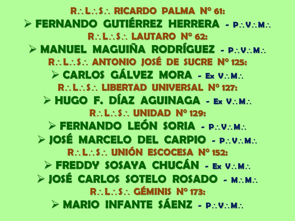 FERNANDO GUTIÉRREZ HERRERA - PVM MANUEL MAGUIÑA RODRÍGUEZ - PVM