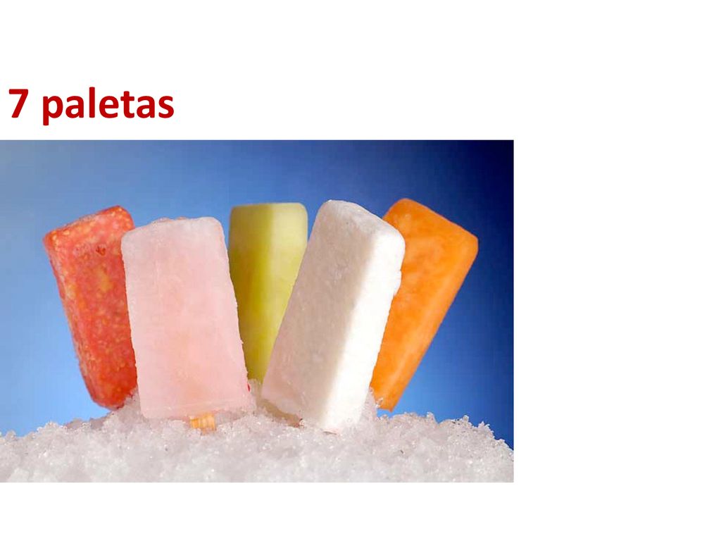 7 paletas