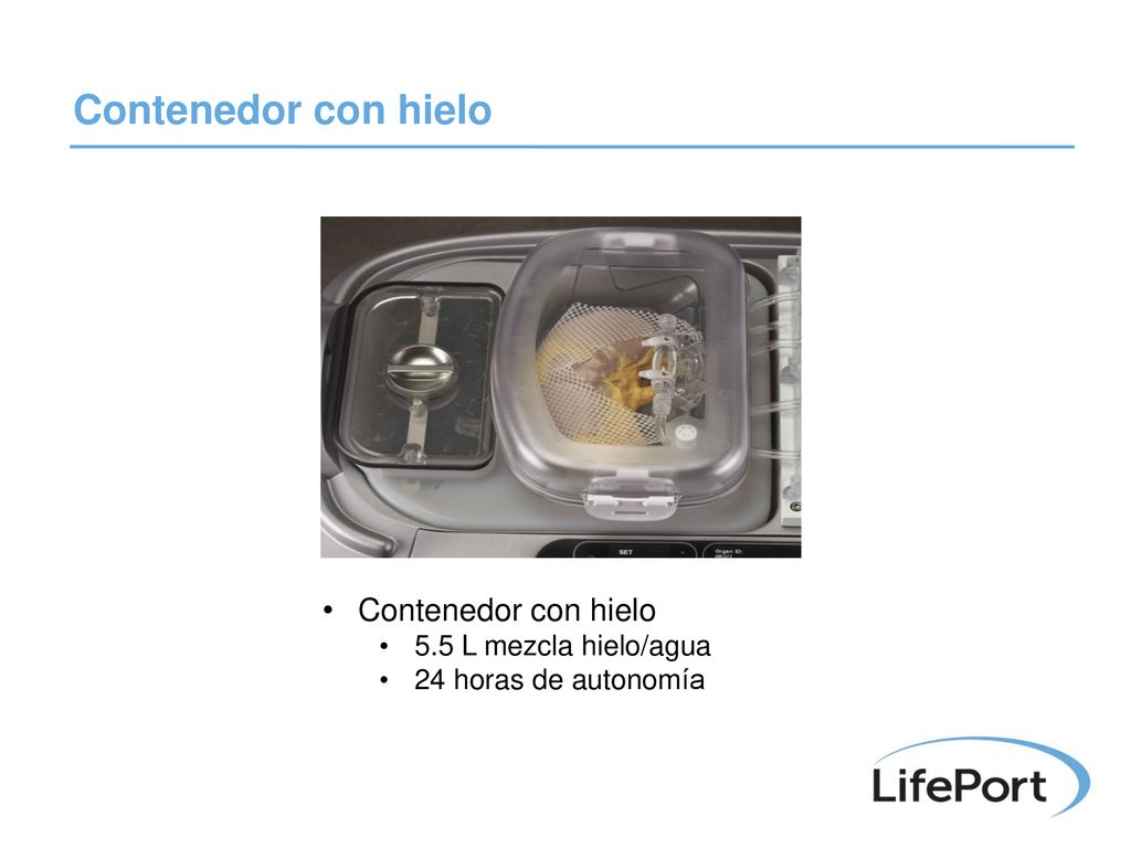 Contenedor con hielo Contenedor con hielo 5.5 L mezcla hielo/agua