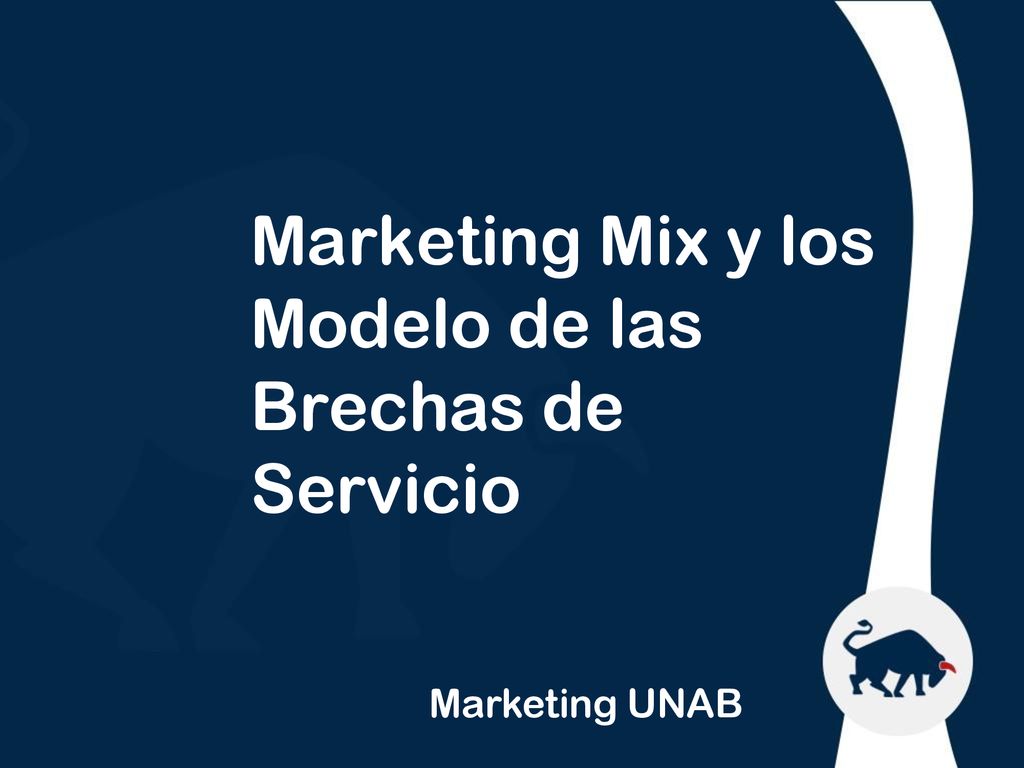 Marketing Mix y los Modelo de las Brechas de Servicio
