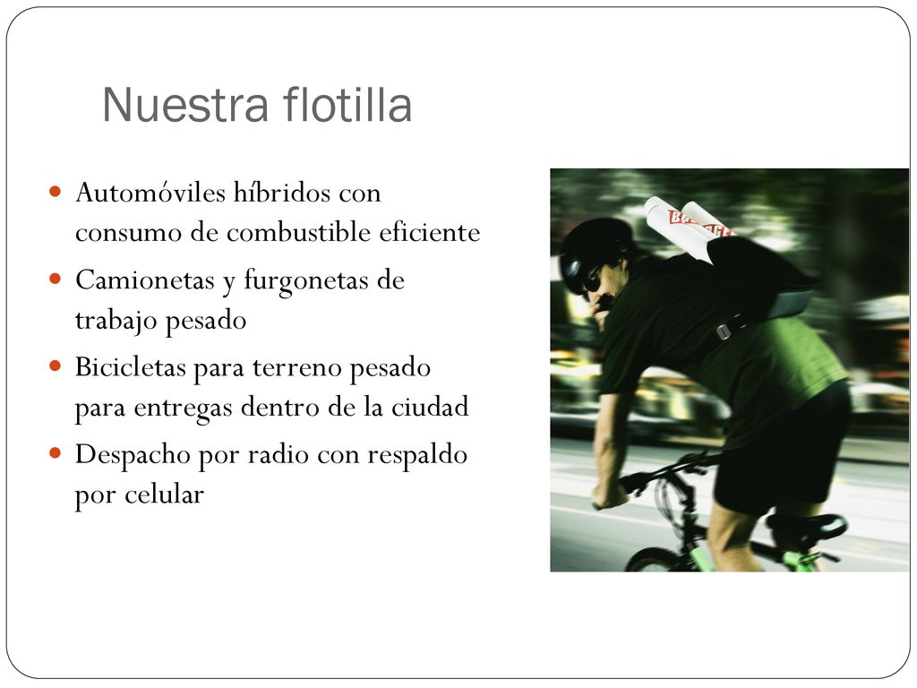 Nuestra flotilla Automóviles híbridos con consumo de combustible eficiente. Camionetas y furgonetas de trabajo pesado.