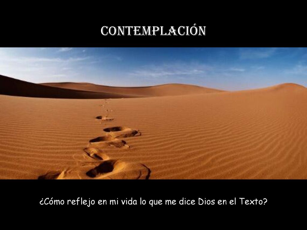 ¿Cómo reflejo en mi vida lo que me dice Dios en el Texto