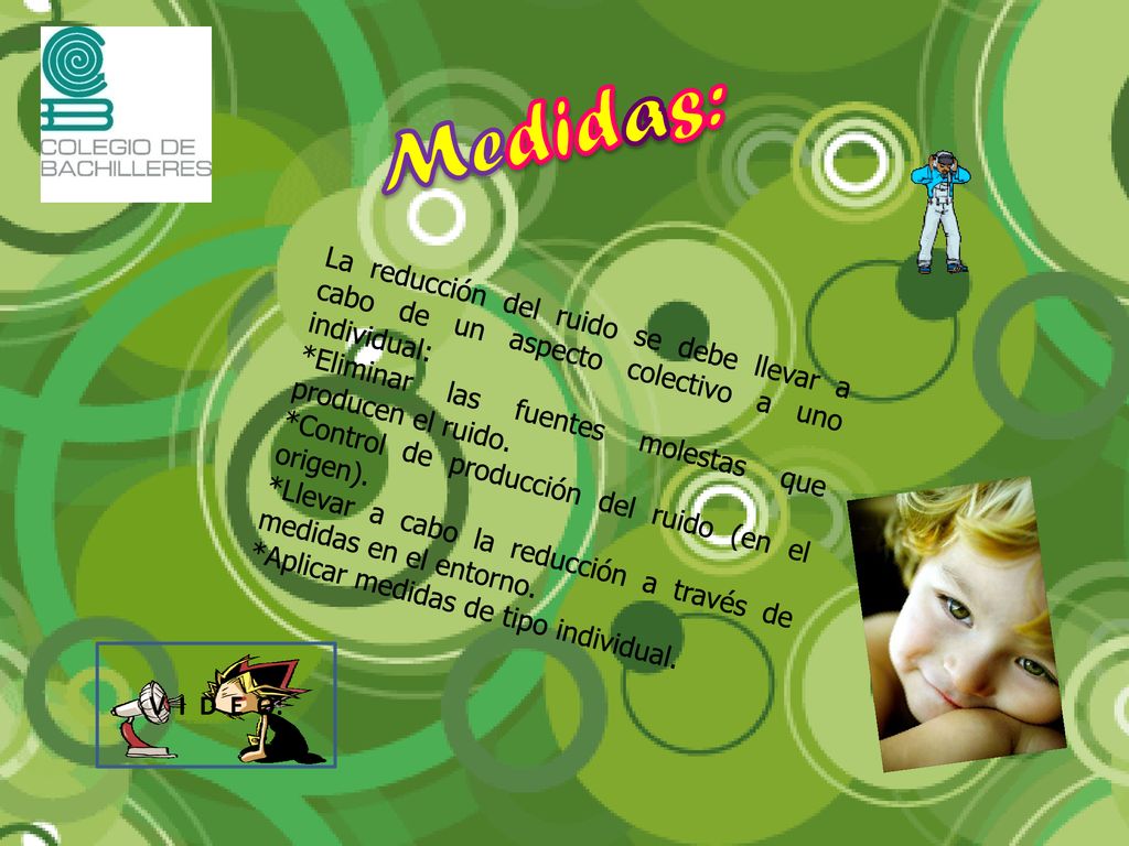 Medidas: La reducción del ruido se debe llevar a cabo de un aspecto colectivo a uno individual: