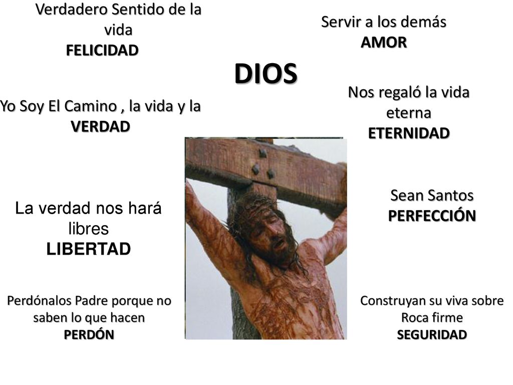 DIOS Servir a los demás Verdadero Sentido de la vida AMOR FELICIDAD