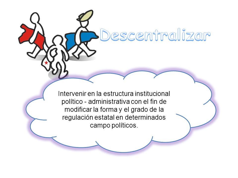 Descentralizar
