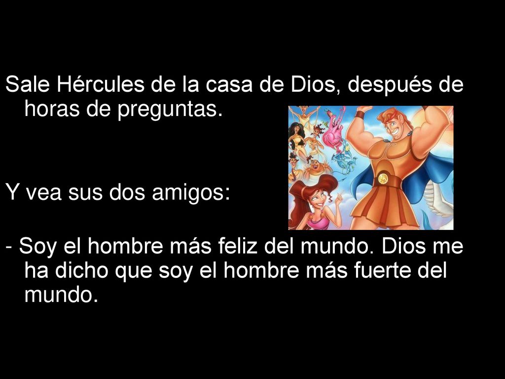 Sale Hércules de la casa de Dios, después de horas de preguntas.