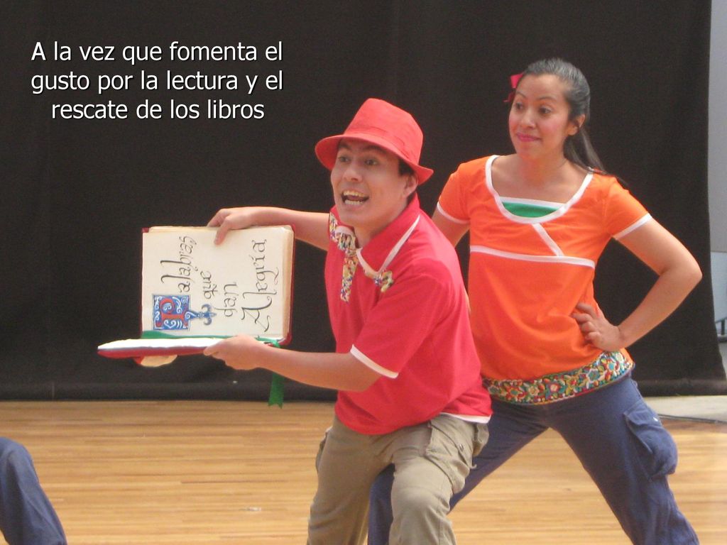 A la vez que fomenta el gusto por la lectura y el rescate de los libros