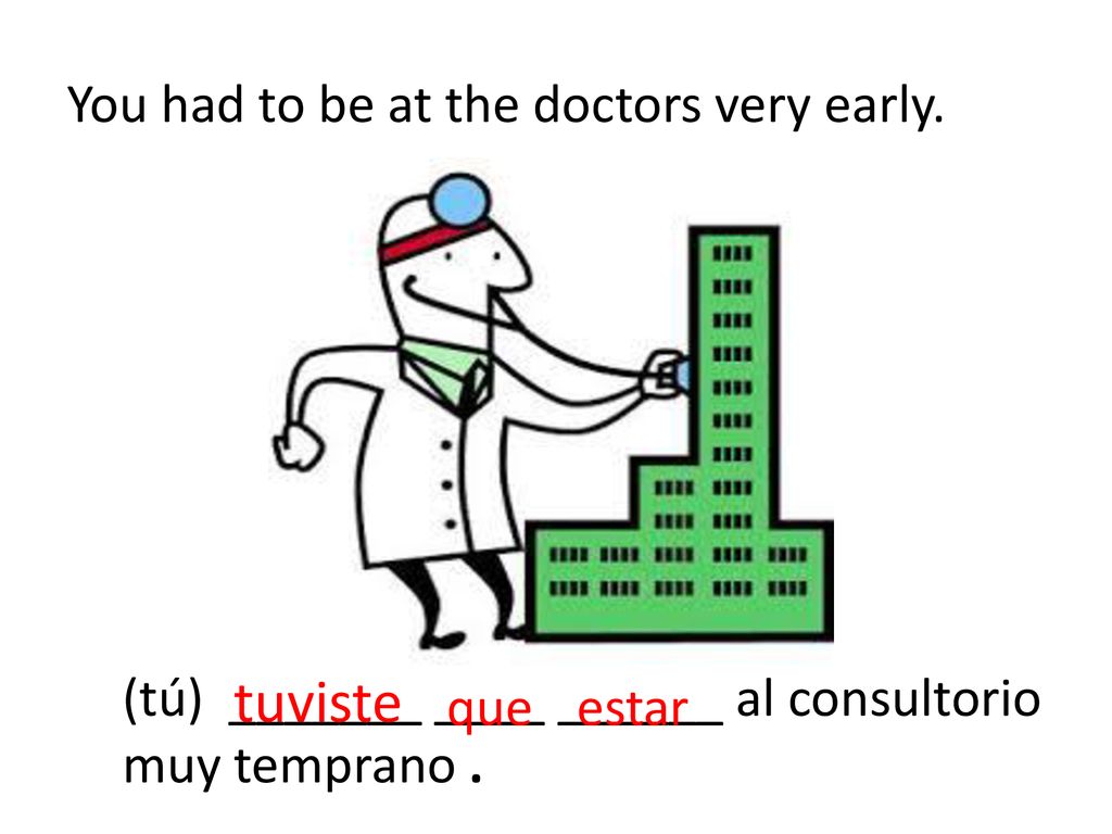 You had to be at the doctors very early.