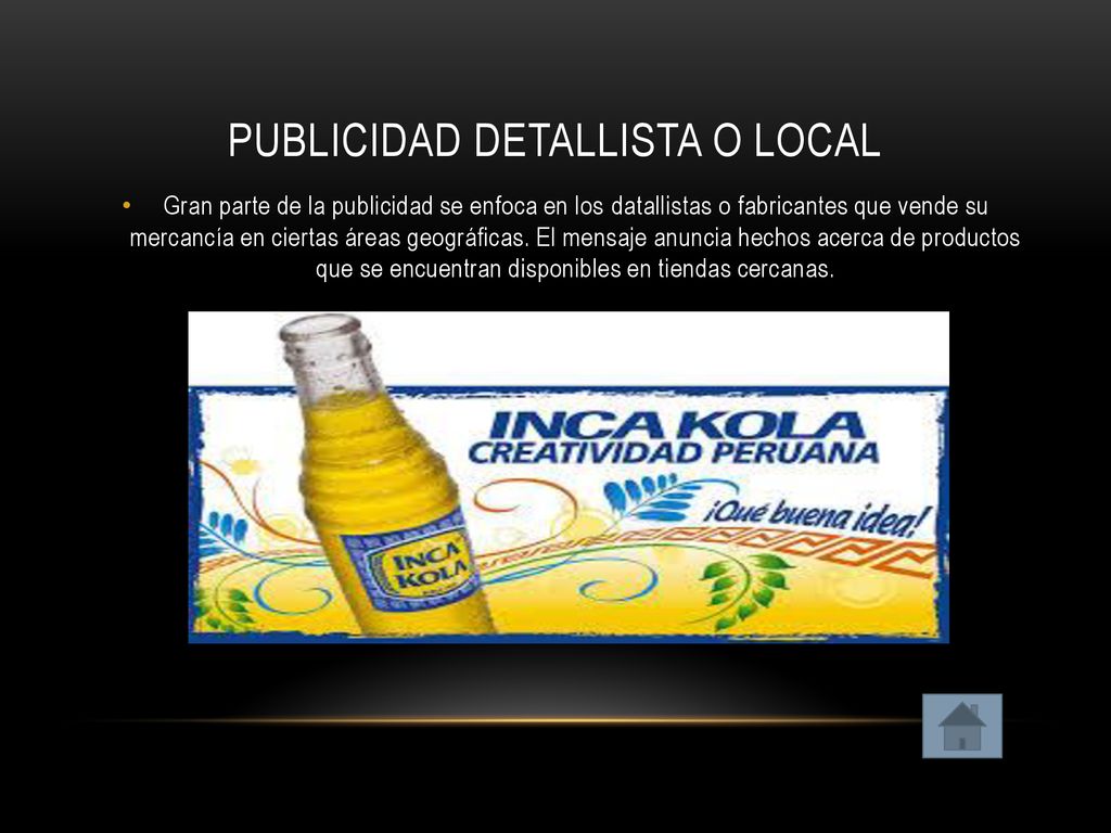 Publicidad detallista o local