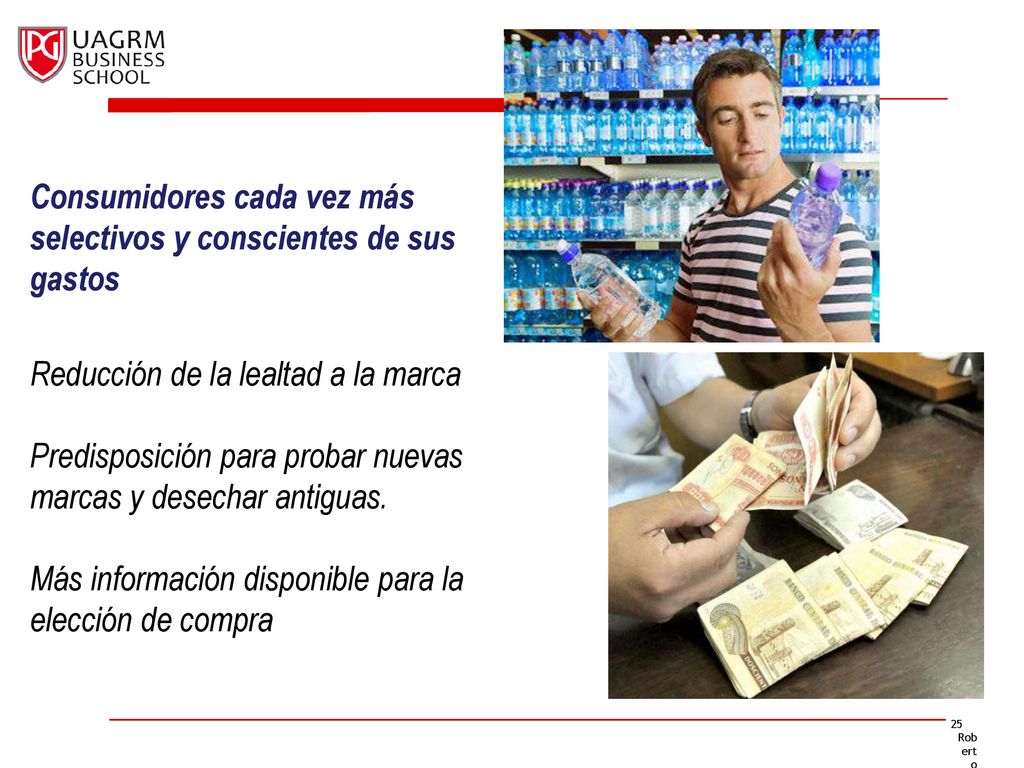 Consumidores cada vez más selectivos y conscientes de sus gastos