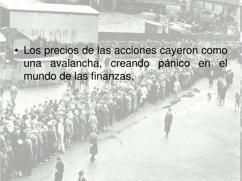 Los precios de las acciones cayeron como una avalancha, creando pánico en el mundo de las finanzas.