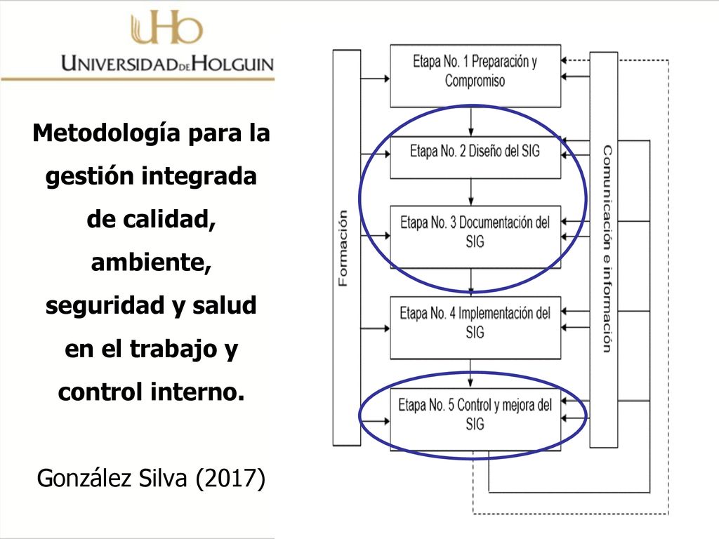 Metodología para la gestión integrada de calidad, ambiente, seguridad y salud en el trabajo y control interno.