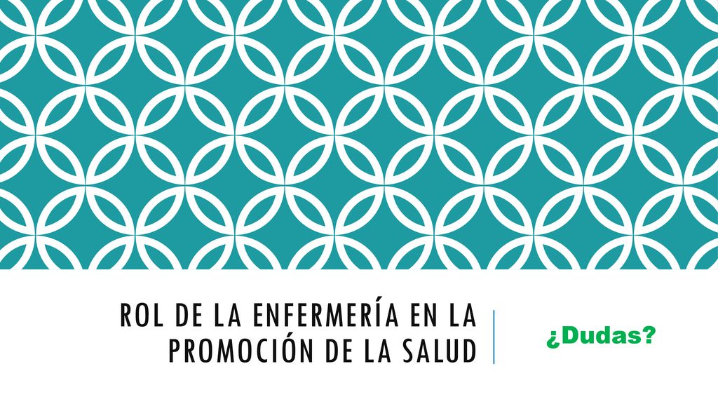 Rol de la enfermería en la promoción de la salud