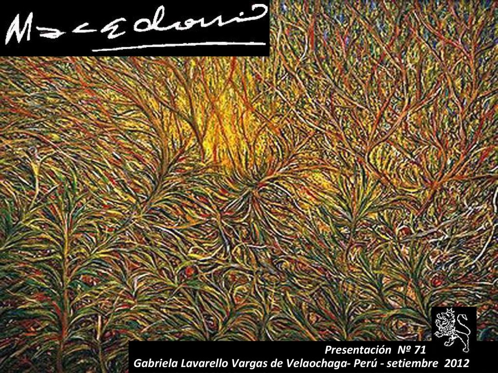 Presentación Nº 71 Gabriela Lavarello Vargas de Velaochaga- Perú - setiembre 2012