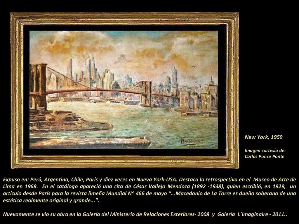 New York, 1959 Imagen cortesía de: Carlos Ponce Ponte.