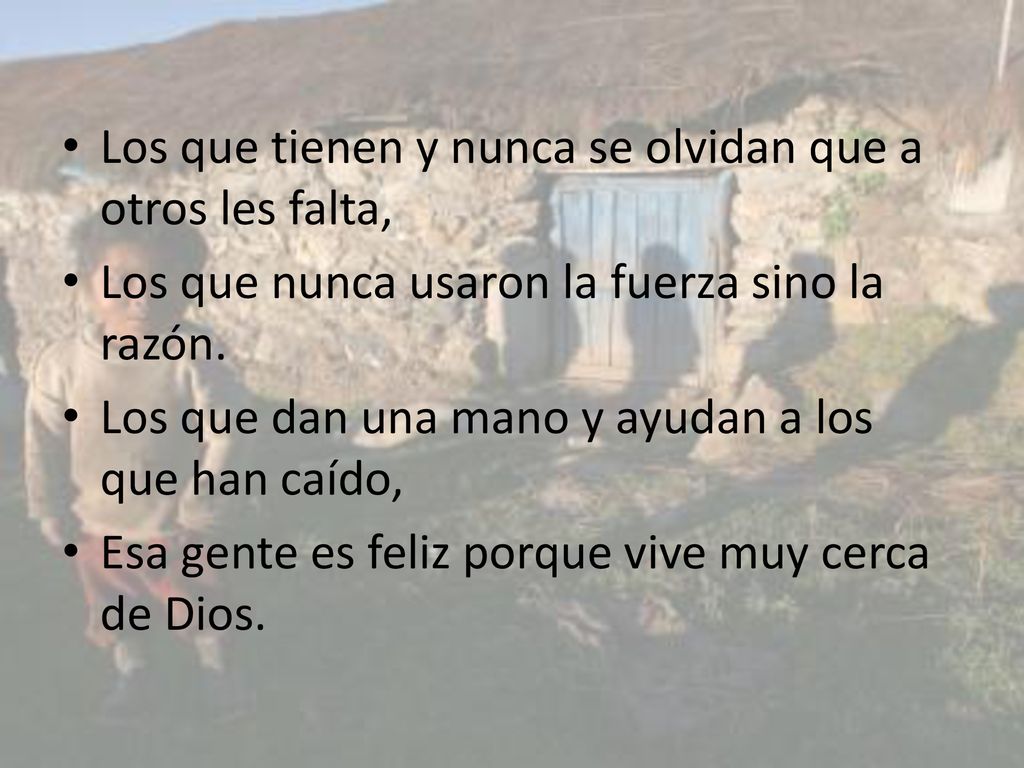 Los que tienen y nunca se olvidan que a otros les falta,