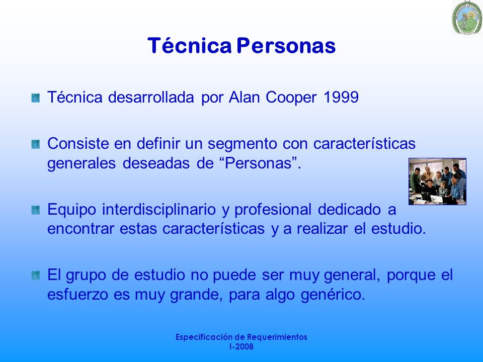 Especificación de Requerimientos