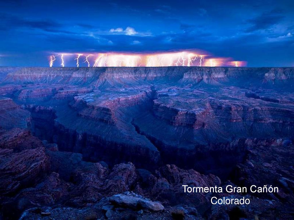 Tormenta Gran Cañón Colorado