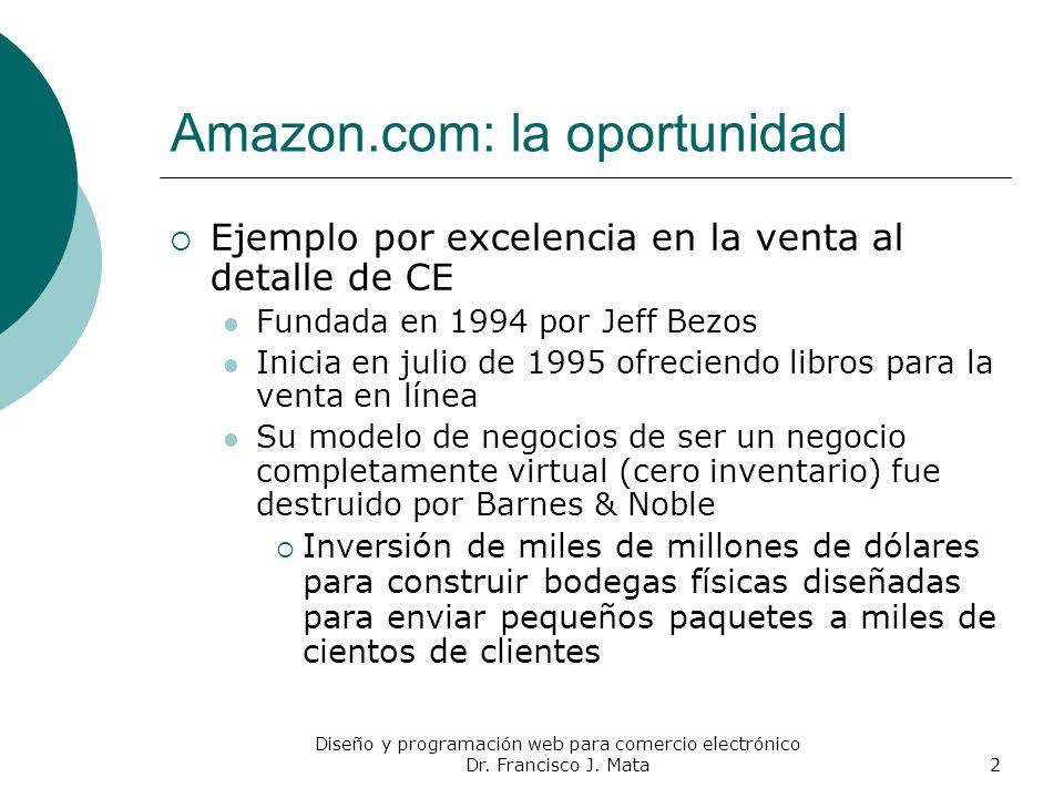 Amazon.com: la oportunidad