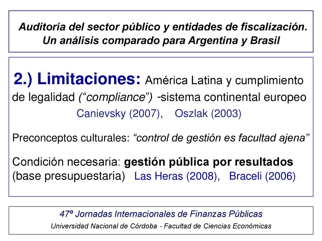 Auditoría del sector público y entidades de fiscalización