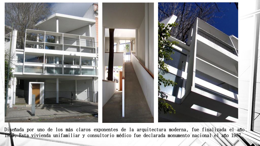 Diseñada por uno de los más claros exponentes de la arquitectura moderna, fue finalizada el año 1955.