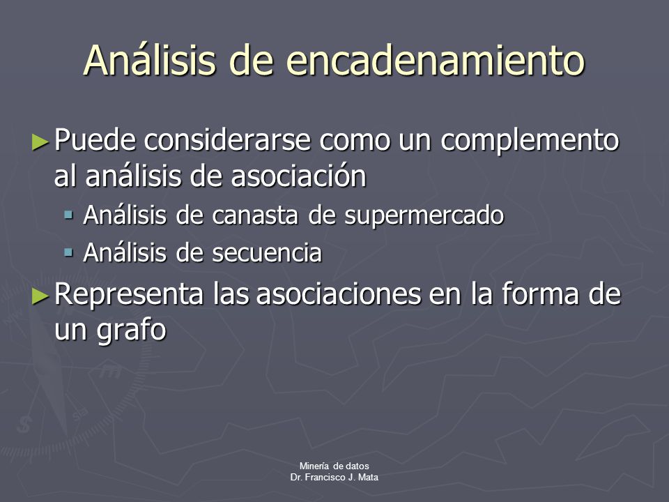 Análisis de encadenamiento