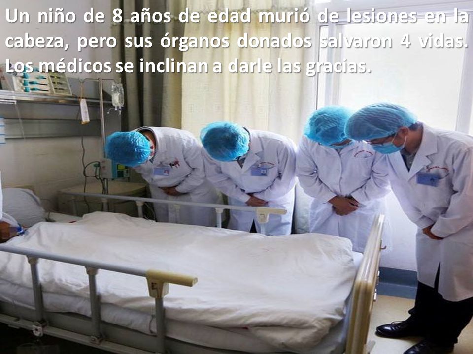 Un niño de 8 años de edad murió de lesiones en la cabeza, pero sus órganos donados salvaron 4 vidas.