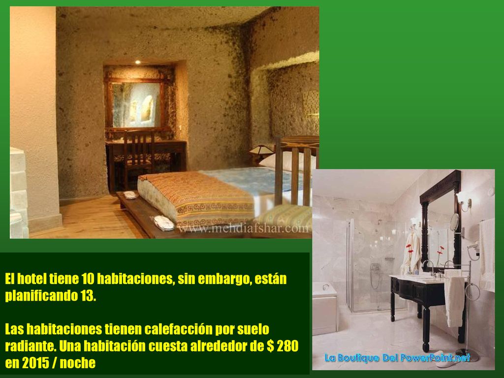 El hotel tiene 10 habitaciones, sin embargo, están planificando 13.