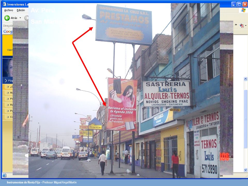 Av. Perú San Martín de Porres Av/ Gral. Garzón – Jesús María