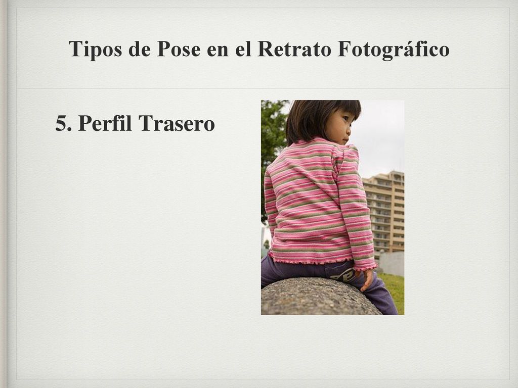 Tipos de Pose en el Retrato Fotográfico