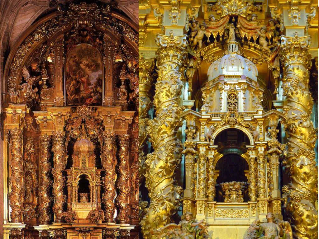Retablo del convento de San Esteban. Salamanca. José de Churriguera