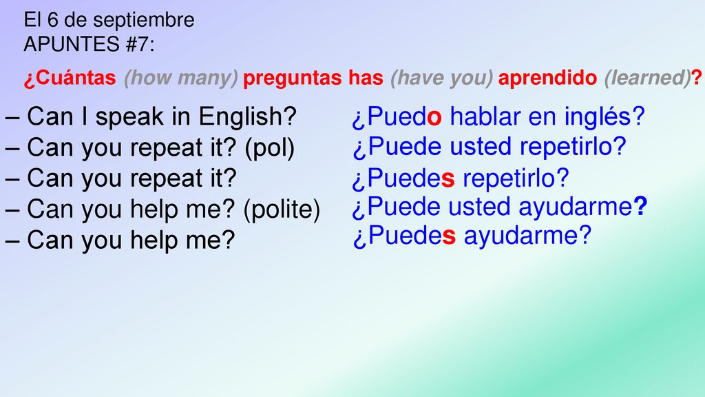 ‒ Can you repeat it (pol) ‒ Can you repeat it