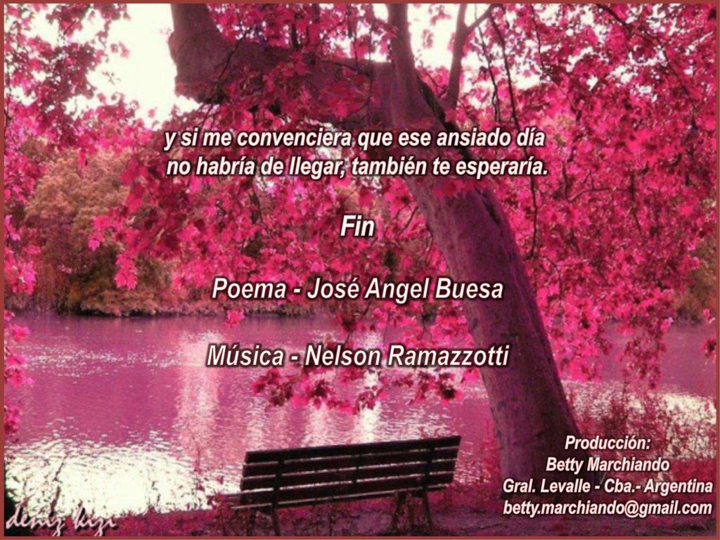 Fin Poema - José Angel Buesa Música - Nelson Ramazzotti
