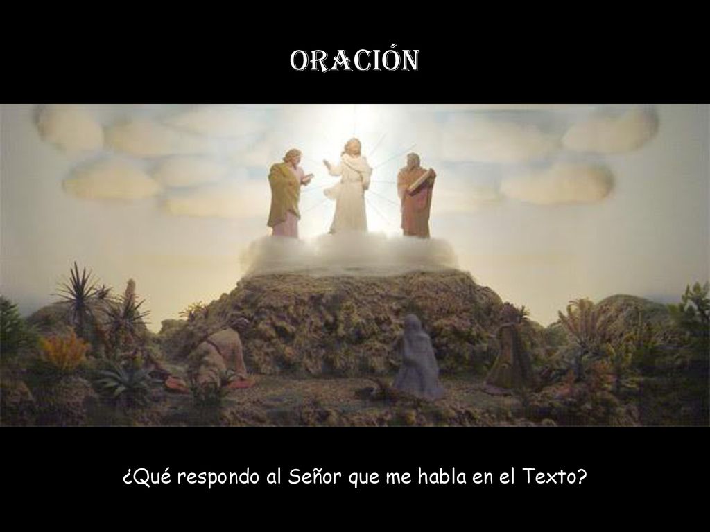 ¿Qué respondo al Señor que me habla en el Texto