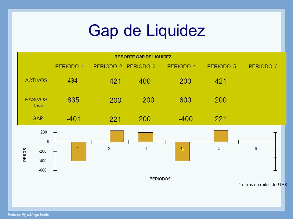 Gap de Liquidez REPORTE GAP DE LIQUIDEZ. 1. PERIODO PERIODO