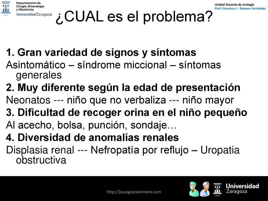 ¿CUAL es el problema 1. Gran variedad de signos y síntomas