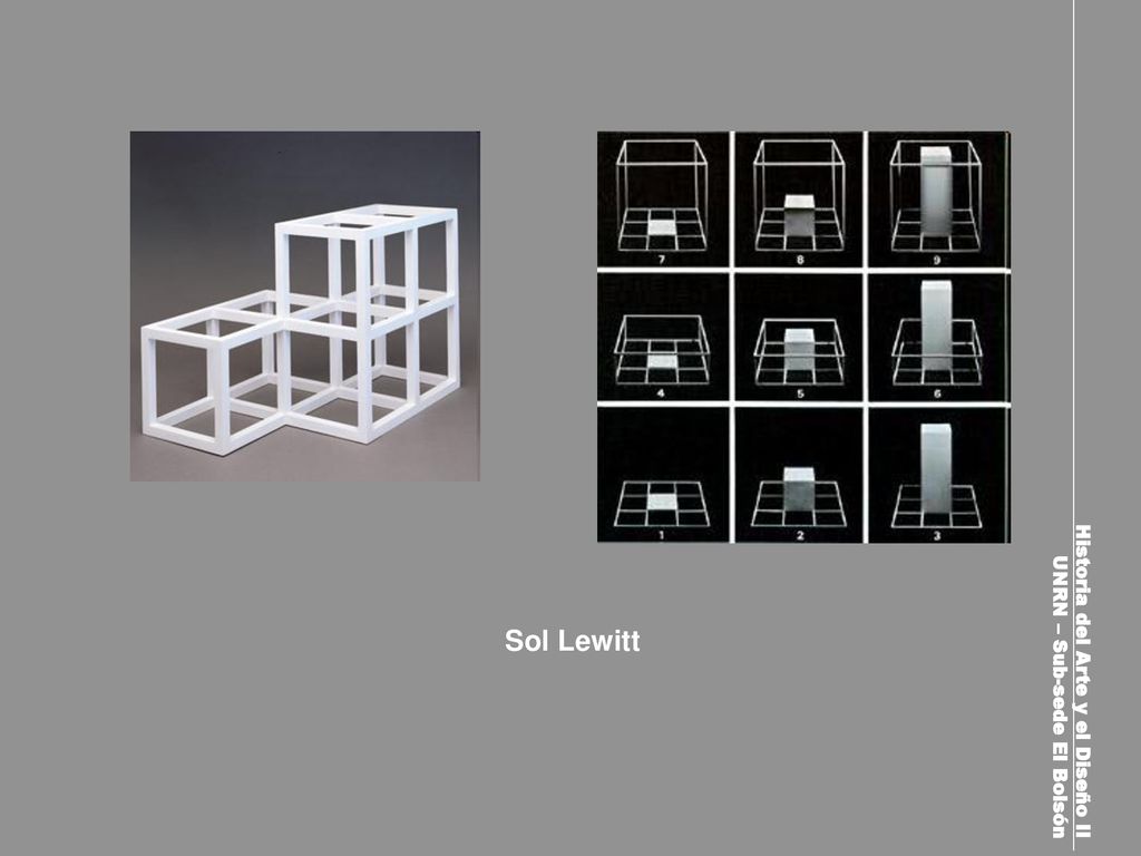 Sol Lewitt Historia del Arte y el Diseño II UNRN – Sub-sede El Bolsón