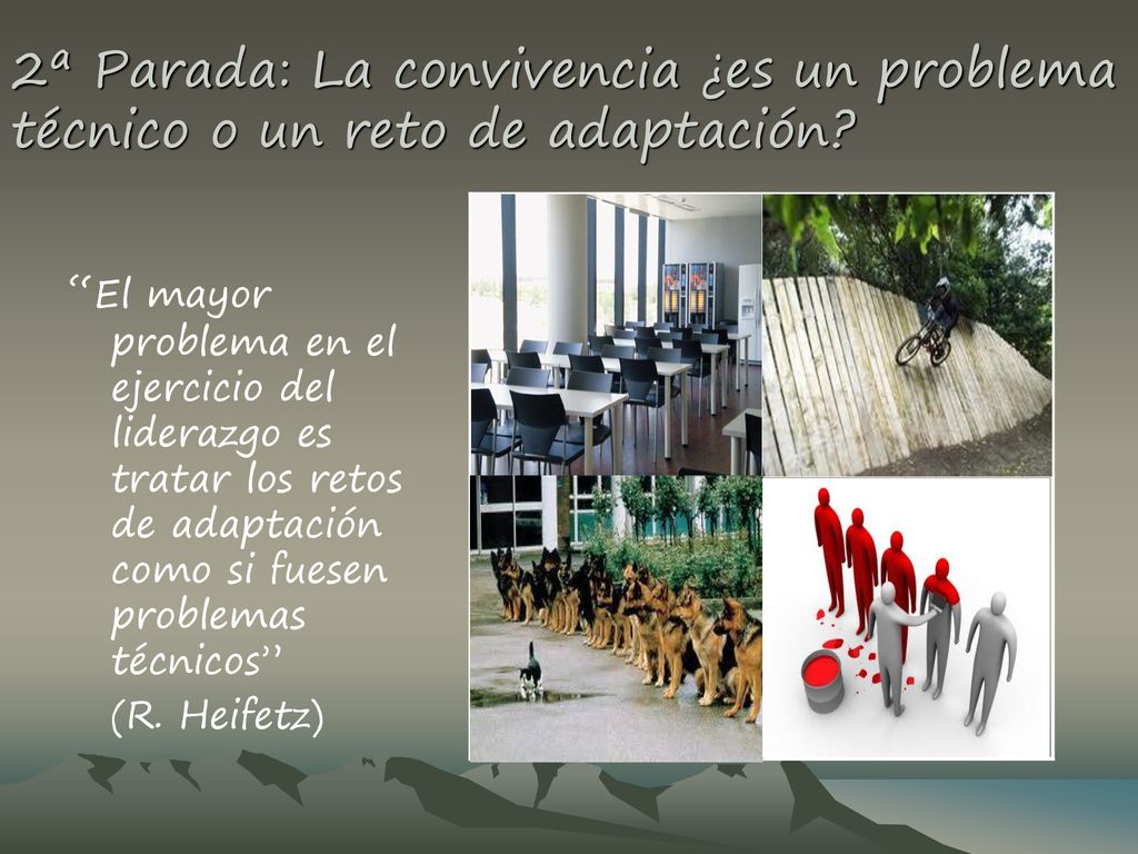 2ª Parada: La convivencia ¿es un problema técnico o un reto de adaptación