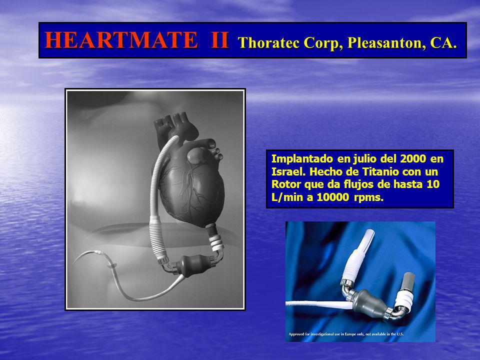 HEARTMATE II Thoratec Corp, Pleasanton, CA.