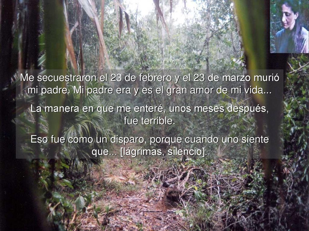 La manera en que me enteré, unos meses después, fue terrible.